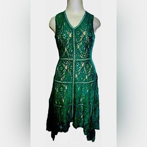 Lace Dress Emerald 8